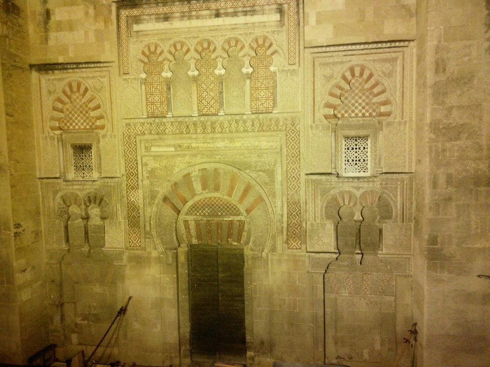 We stayed at a hotel in Cordoba directly across from La Mezquita.  This photo is from our window.
